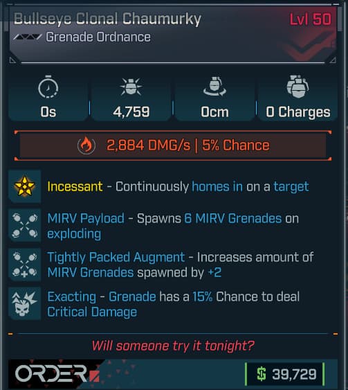 Bullseya Clonal Chaumurky | PC