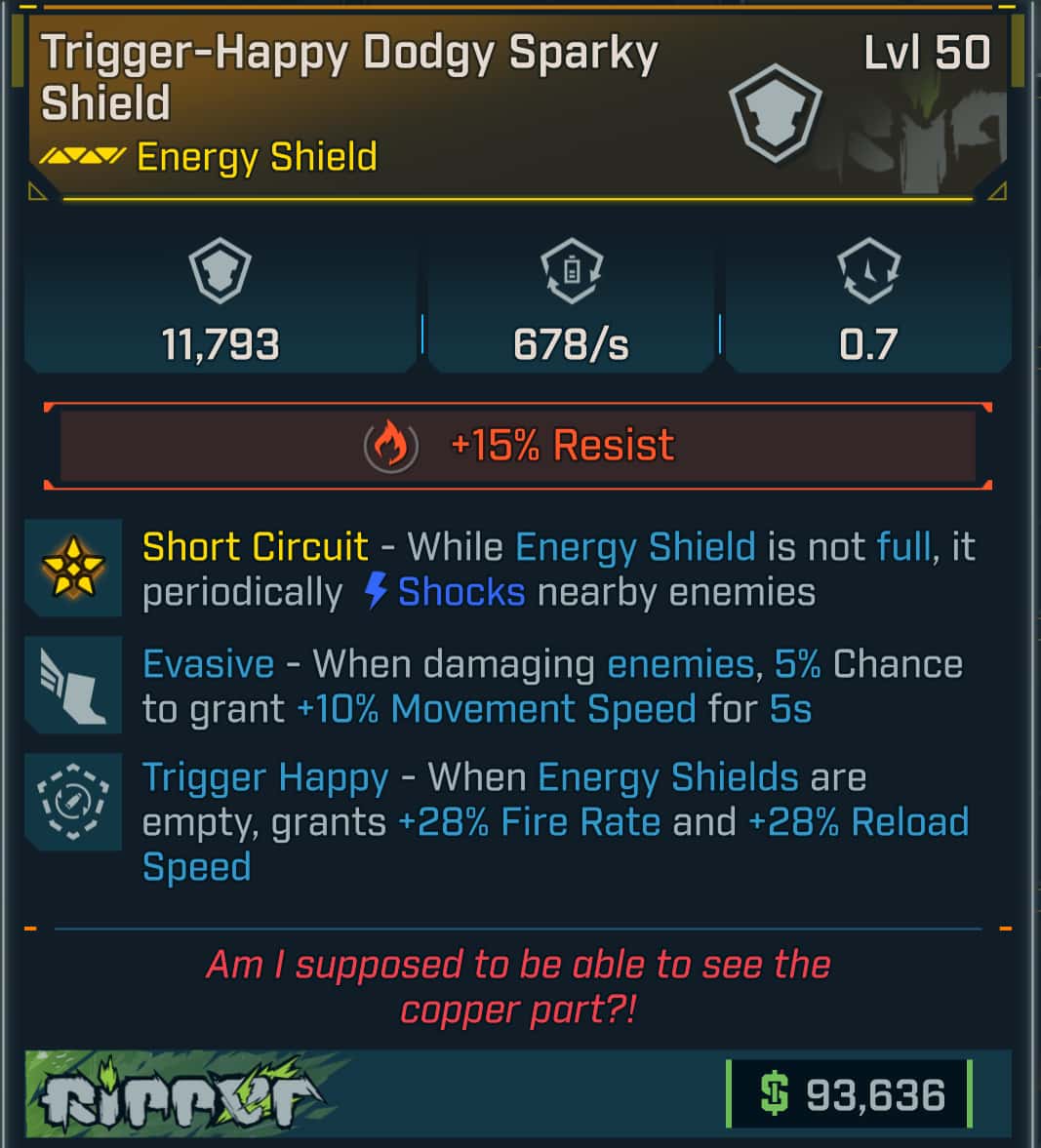 Trigger-Happy Dodgy Sparky Shield | PC