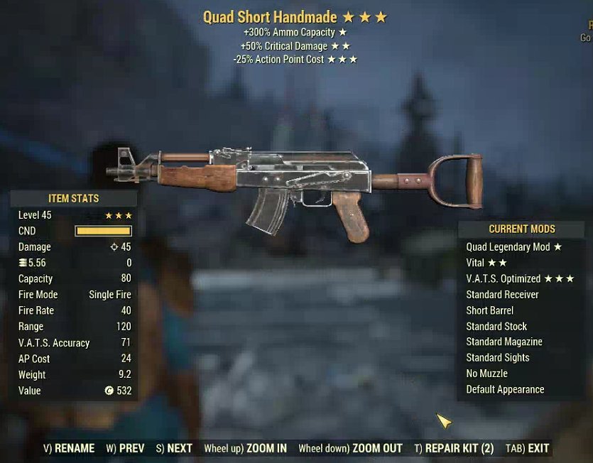 Quad Short Handmade (2024) | PC