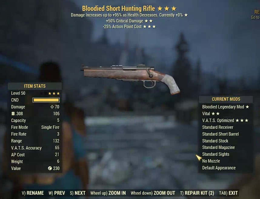 Bloodied Short Hunting Rifle (2024) | PC