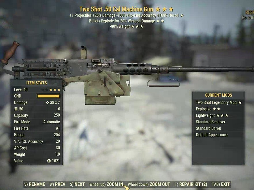 Two Shot .50Cal Machine Gun (2024) | PC