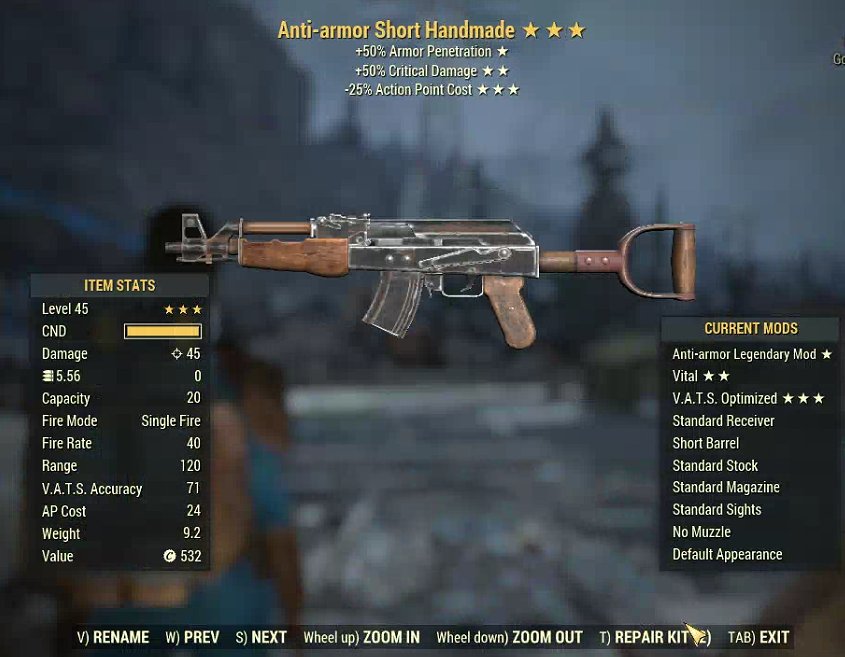 Anti-armor Short Handmade (2024) | PC
