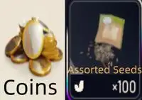 5M coins - 2000seeds trade-Fast+Safe-- Real stock -Fast delivery-ARC | All Platform