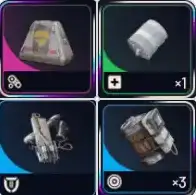 10x Looting MK3 (Survivor) + 10x Medium Shields + 50x Trigger Nades + 50x Herbal Bandages Bundle | All Platform