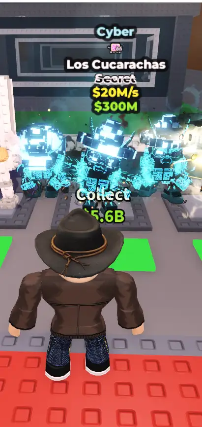 Cyber, Raibow cat trait, Los Cucarachas(Secret), 20MIL/s | Global