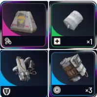 10x Looting MK3 (Survivor) + 10x Medium Shields + 50x Trigger Nades + 50x Herbal Bandages Bundle | All Platform