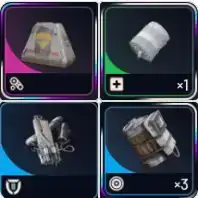 20x Looting MK3 (Survivor)  20x Medium Shields 60x Trigger Nades 100x Herbal Bandages Bundle | All Platform