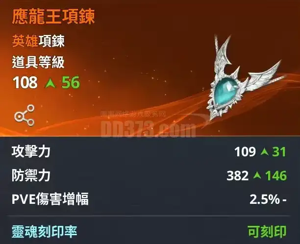 Dragon King Necklace - All Servers | TW Elyos > Kasaka
