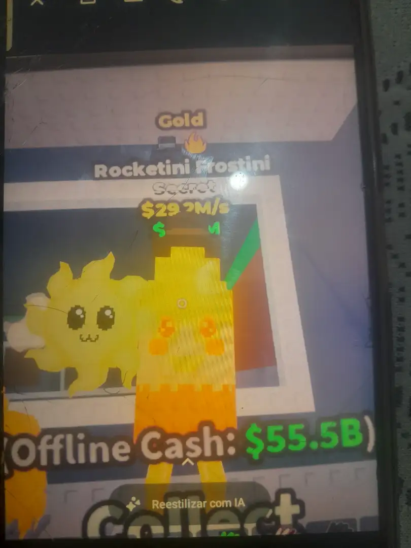 Gold Rocketini Frostini [29.2M/s] | Global
