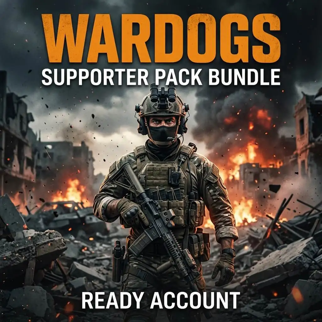 WARDOGS + Supporter Pack Bundle - Brand New Ready Account | PC