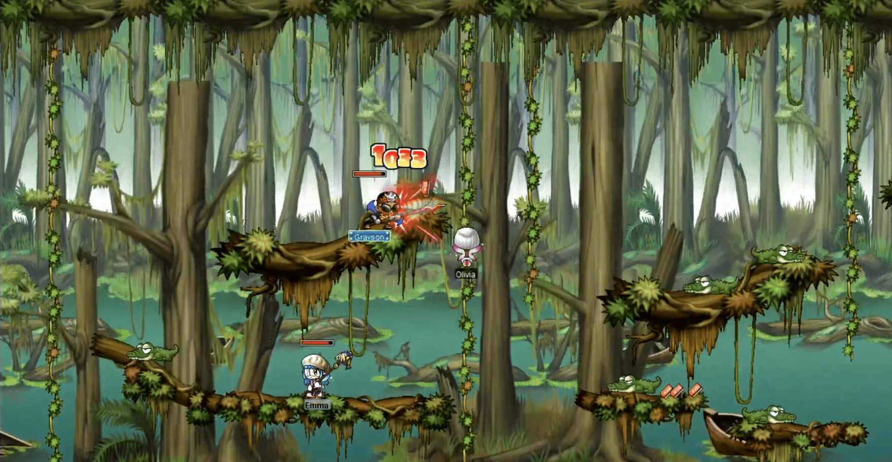Kerning City Party Quest in MapleStory Classic World