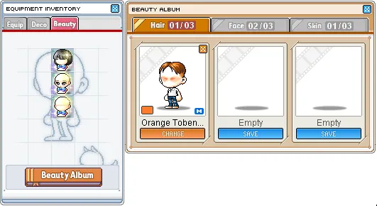 Beauty Album in MapleStory Classic World