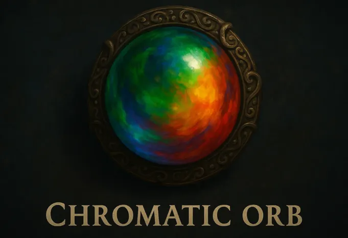 How to get PoE chromatic orbs