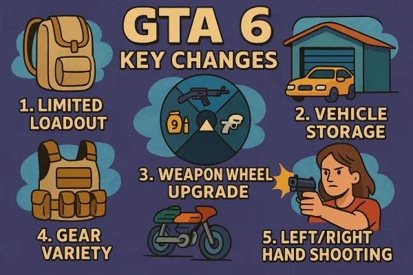 GTA 6 Key Changes