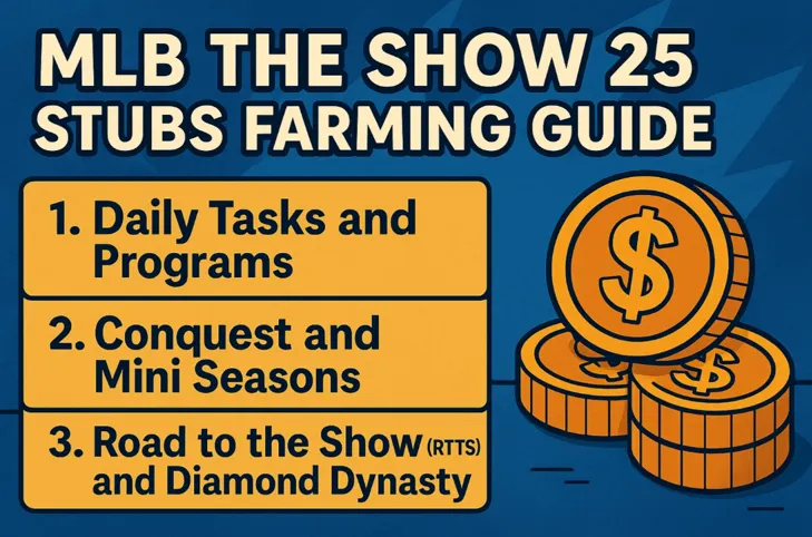 MLB The Show 25 Stubs Farming Guide