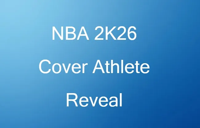 NBA 2K26 Cover Athlete Reveal