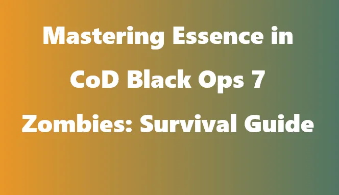 CoD BO7: From Jump Pads to Pack-a-Punch—Everything You Need to Know