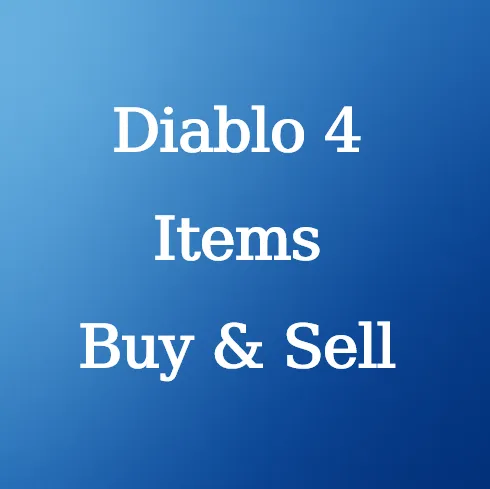 Buy & Sell Diablo 4 Items at U4N