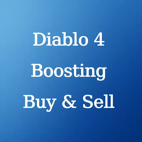 Diablo 4 Boosting Services at U4N