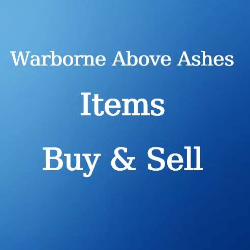 Warborne Above Ashes Items for Sale - U4N