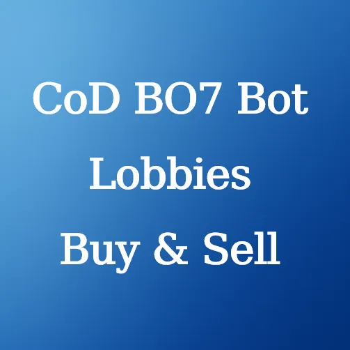 CoD BO7 Bot Lobbies for Sale at U4N