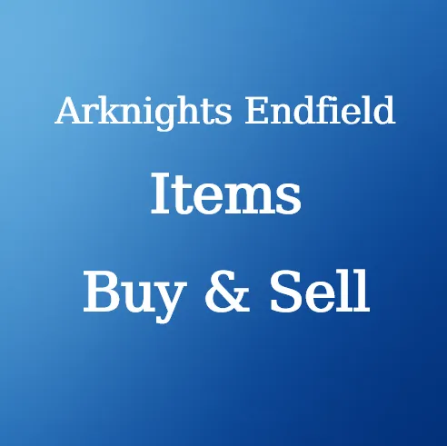 Buy Arknights Endfield Items at U4N