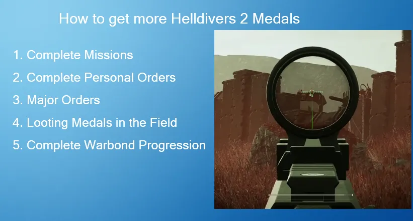 How to get more Helldivers 2 Medals