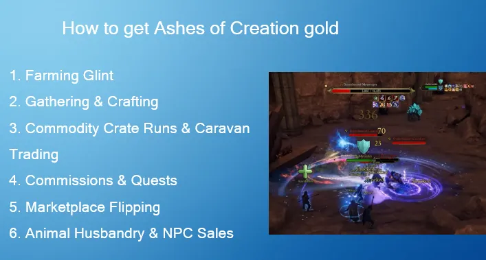 How to get Ashes of Creation gold