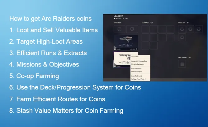 How to get Arc Raiders coins