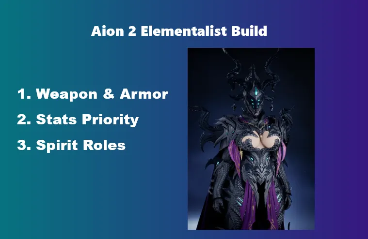 Aion 2 Elementalist Build & Gear Specifications