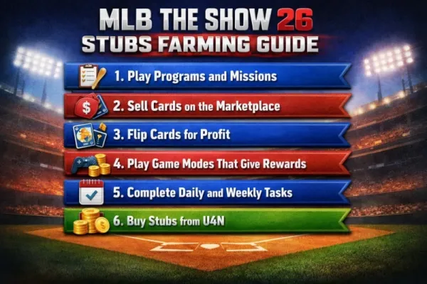 MLB The Show 26 Stubs Farming Guide