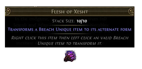 PoE Flesh of Xesht