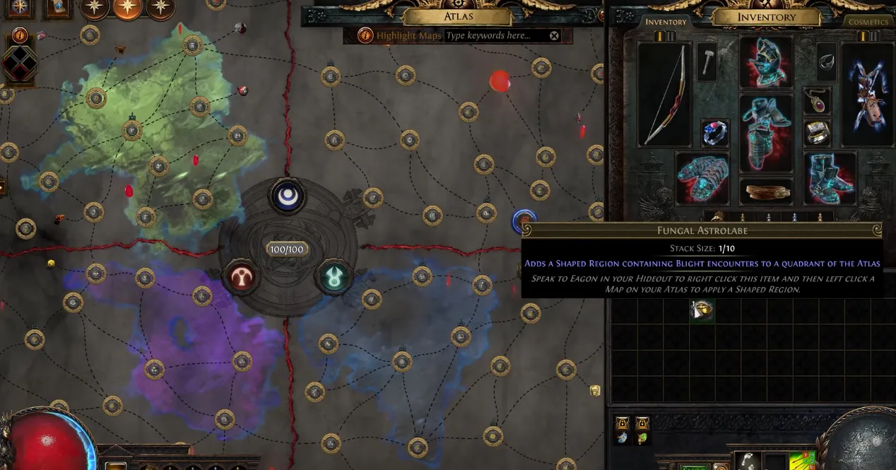 PoE Atlas Arcane Astrolabes