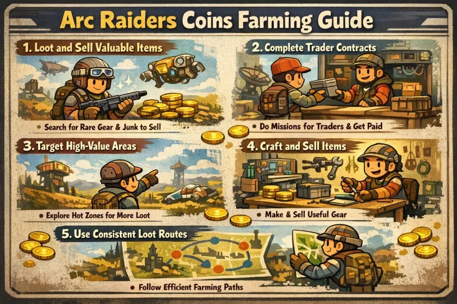 Arc Raiders Coins Farming Guide