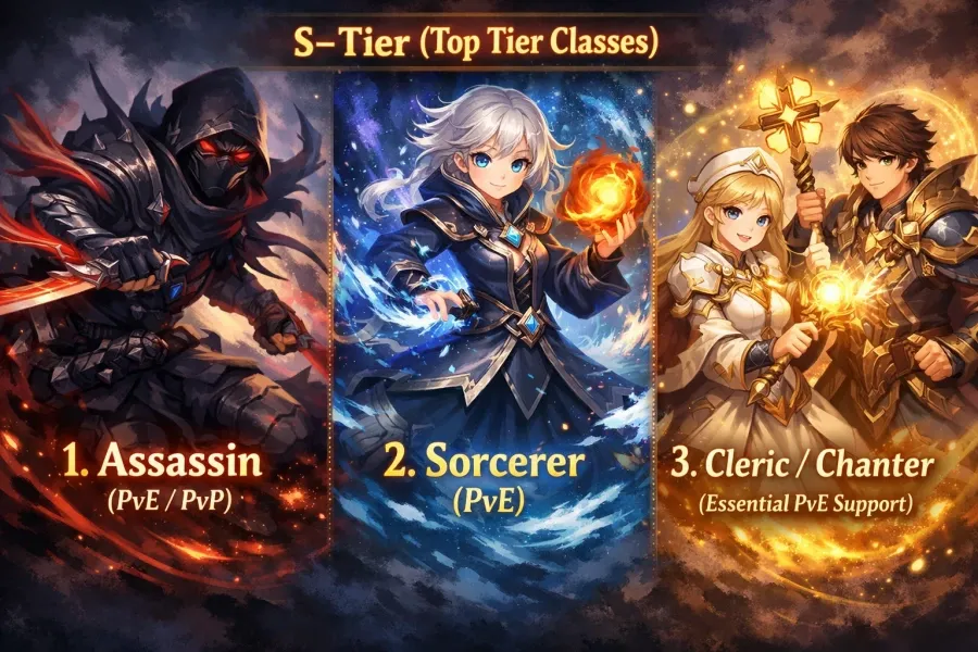 Aion 2 Best Class Tier List Season 2