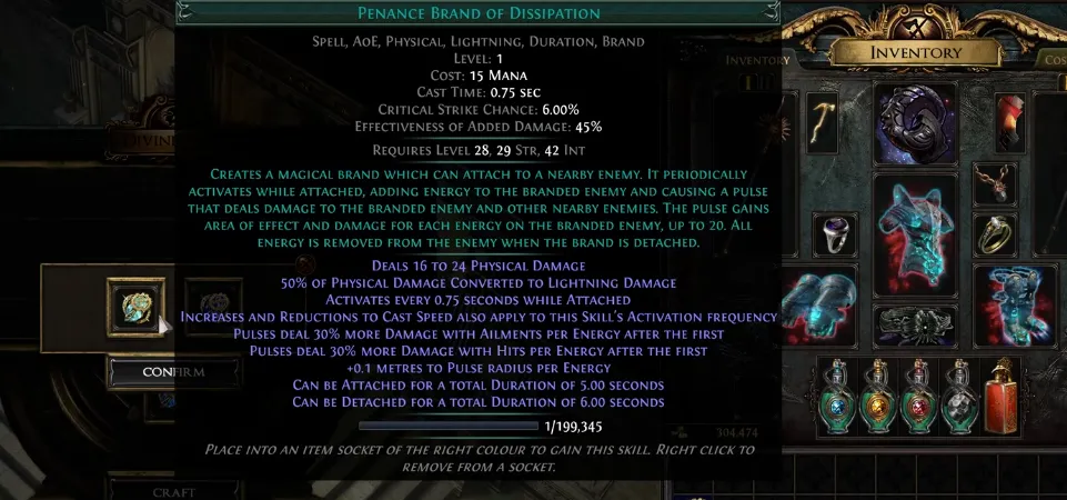 PoE Labyrinth Font crafts changes 3.28