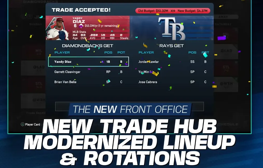 MLB The Show 26 Key Modernized Logic Lineup Updates