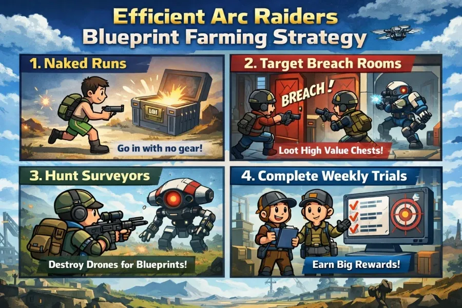 Efficient Arc Raiders Blueprint Farming Strategy