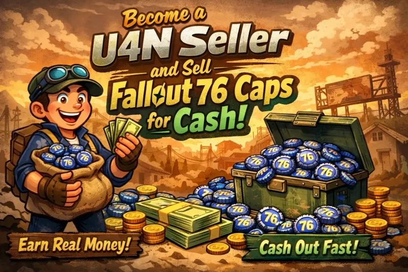 Sell Fallout 76 Caps for Cash