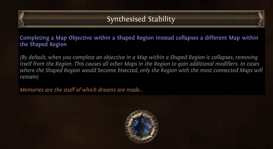 PoE Synthesised Stability Atlas Keystone