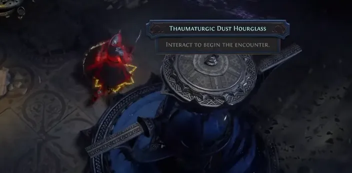 PoE Thaumaturgic Dust Hourglass