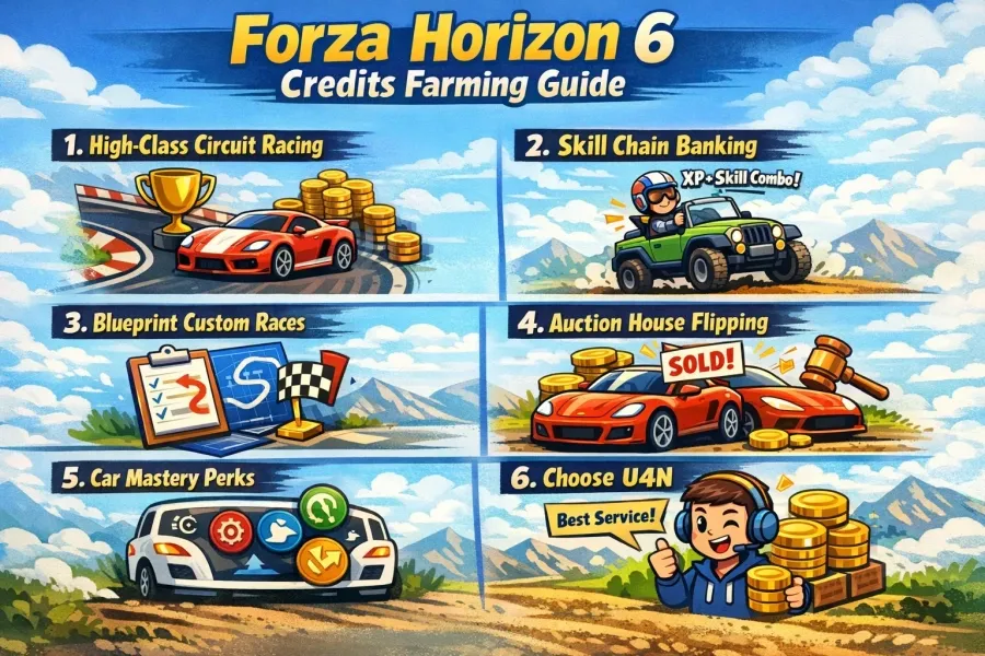 Forza Horizon 6 Credits Farming Guide