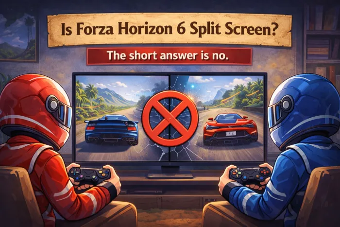 Is Forza Horizon 6 Split Screen?