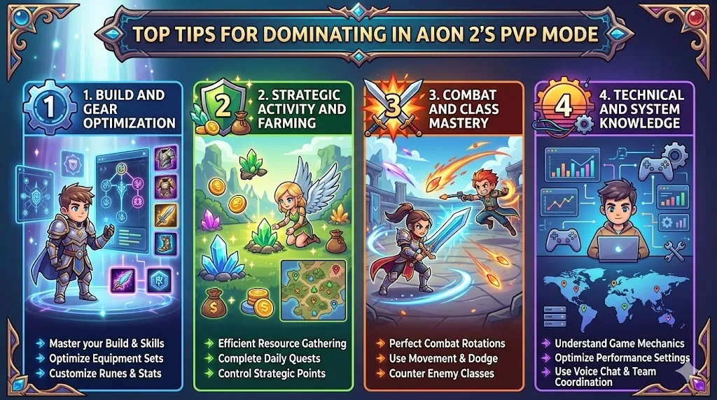 Top 4 Tips for Dominating in Aion 2's PvP Mode