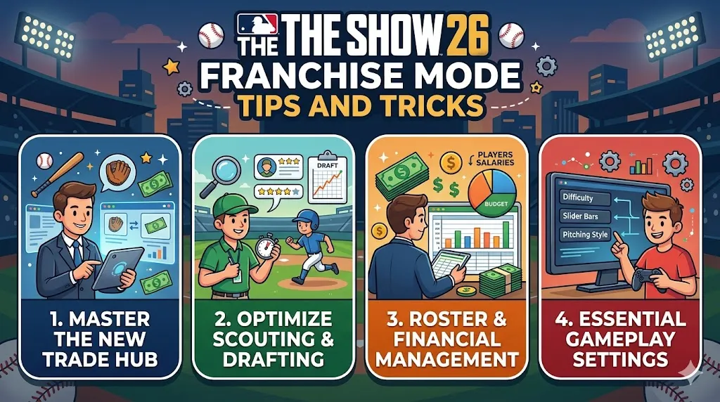 MLB The Show 26 Franchise Mode Tips and Tricks