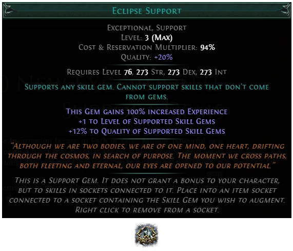 PoE Eclipse Support