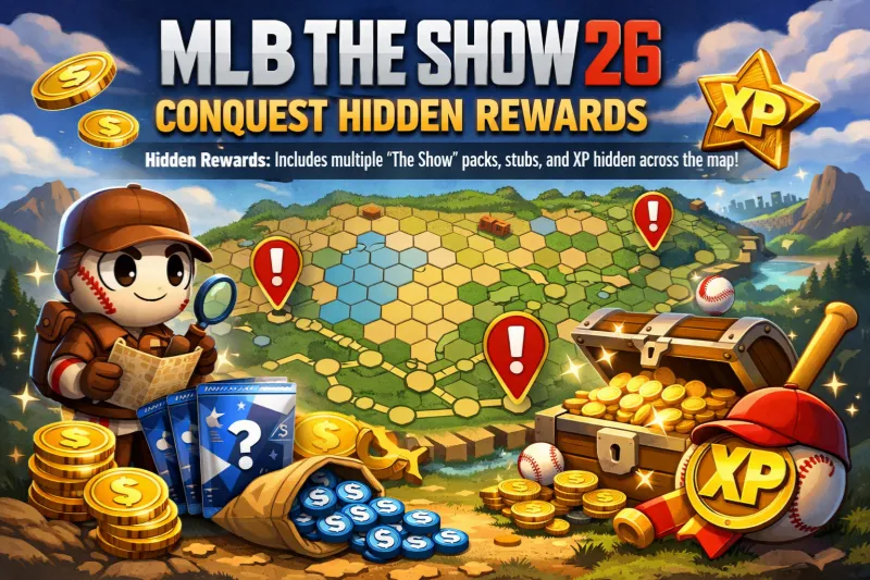 MLB The Show 26 Conquest Hidden Rewards