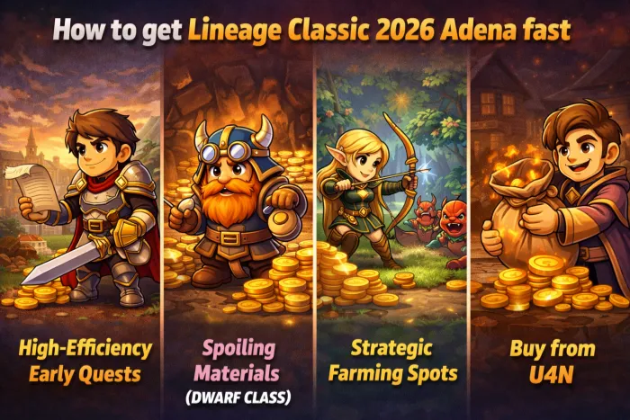 How to get Lineage Classic 2026 Adena fast
