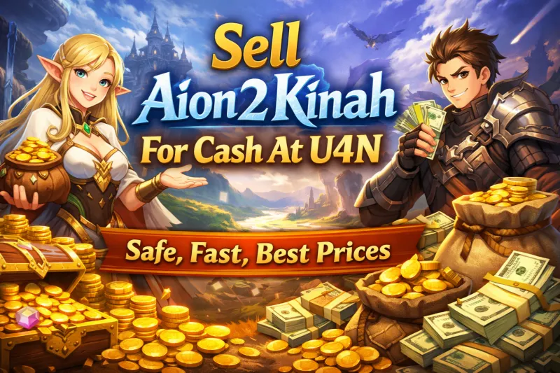 Sell Aion 2 Kinah For Cash At U4N