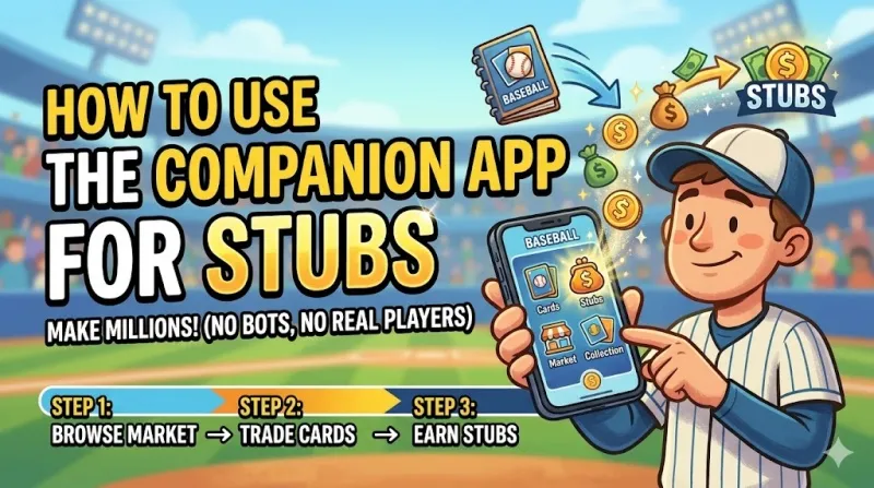 How To Use MLB The Show The Companion App For Stubs